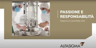 Passione e Responsabilità, online il Report di sostenibilità 2020 di Alfasigma